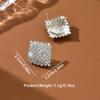 Cross Border Hot Selling Fashion Temperament High-end Design Color Diamond Ear Accessories Spot Wholesale