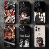 A-Attack On T-Titan Mikasa Soft Phone Case for iPhone 16 16E 17 Air 15 Pro Max 14 Plus 13 Mini 11 12 7 Black Cover Back Shell