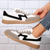 Fashion 2024 Autumn New Fashion Flat Casual Shoes Lace-up Student Sports Women German Training Retro Board Shoes