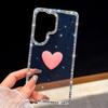 Korean Flash Diamond Samsung S11Ultra Mobile Phone Case Apple 11Promax Color Big Love Protective Case