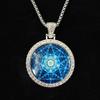 2022 European & American Trendy Titanium Steel Diamond Necklace for Women - Light Luxury Sweater Chain
