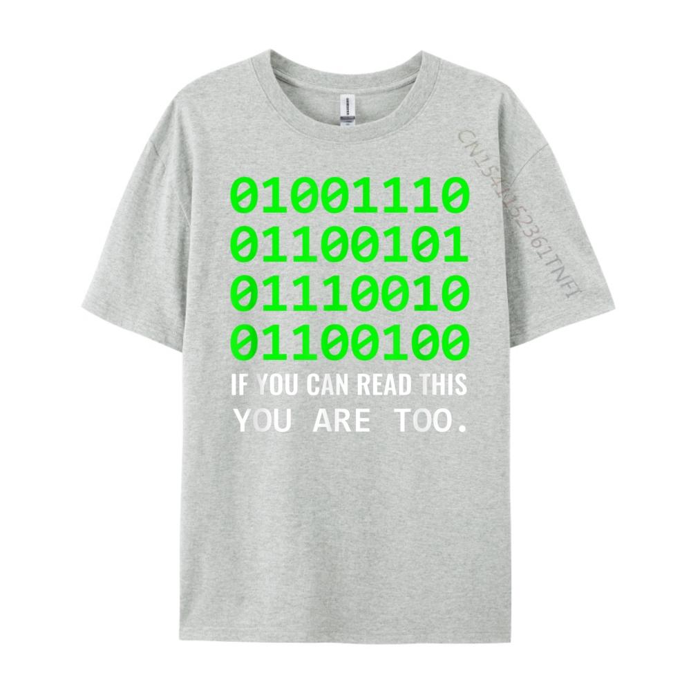 Nerd Computer Binary Code For Developer Geeks Admins Vintage T Shirts Luxury Clothes Unisex