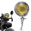 Motorcycle Driving Lights Vintage Alloy Shell Lighting Retro Motorcycle Headlamps For Bike Riding Night Driving Outdoor Camping