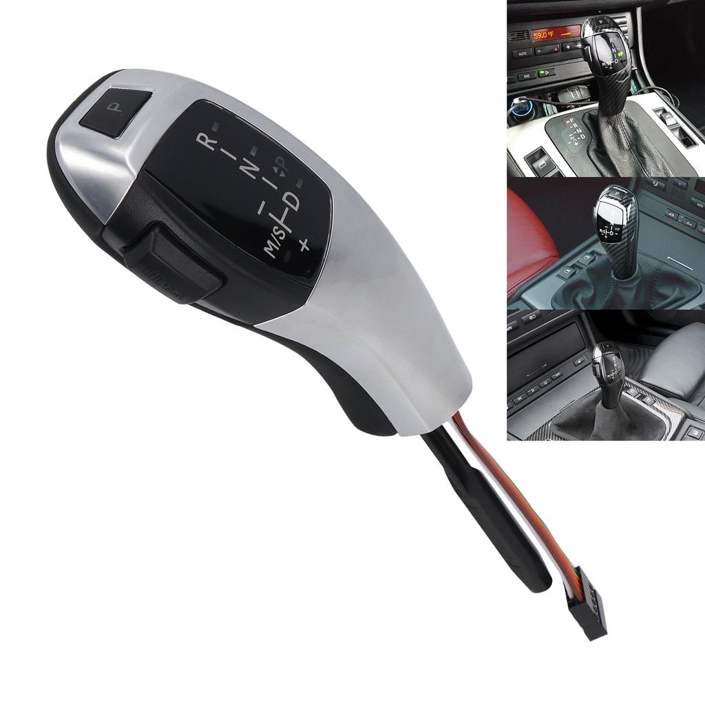 LED Gear   Knob    Lev  Head Retrofit Kit with Engine Start Stop Button for 5 S ies E39 7 S ies E38 LHD