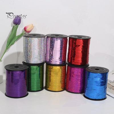 500 Yards Curling Ribbon Glitter Shiny Ballon Ribbon String Roll for Gift Wrapping Crafts Party Decorations