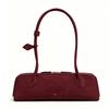 Sac d'épaule en cuir sous le bras style sac à saucisse pour femme sac de travail pour les trajets sac baguette