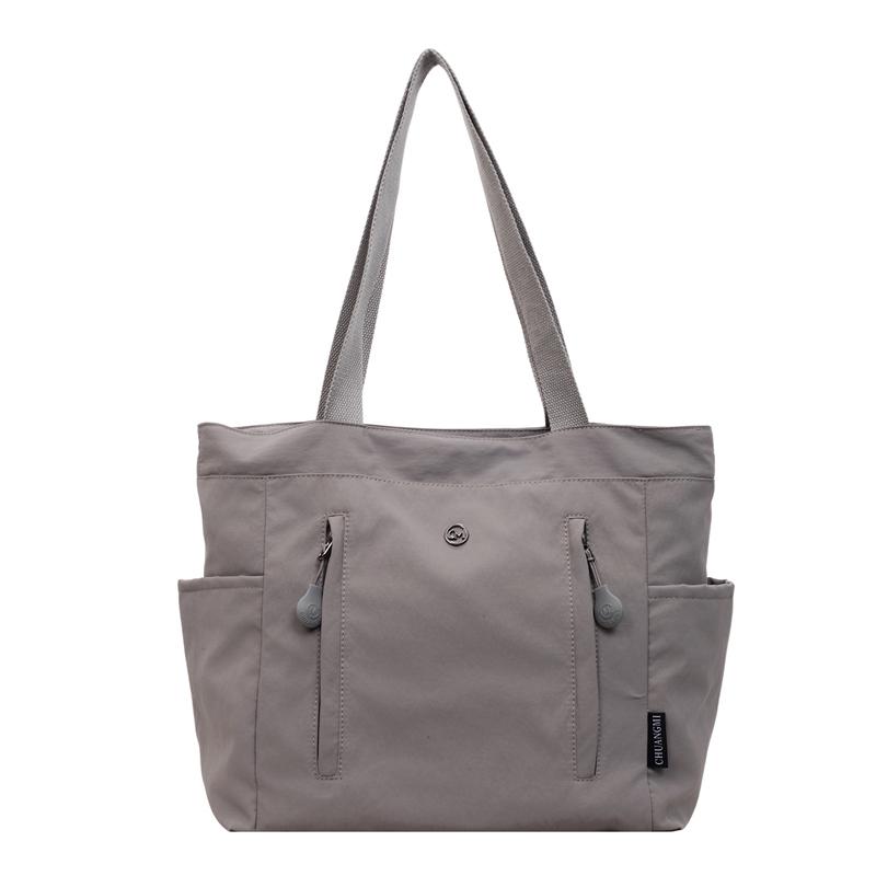 Women's Large Capacity Commuter Tote Bag Student Class Shoulder Bag