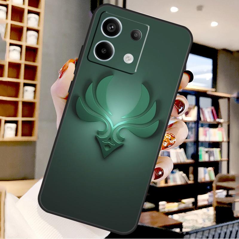 Genshin Impact For Xiaomi Redmi Note 14 Pro 13 12 11 9 10 15 Pro Plus Case For Redmi 15 15C 14C 10C 12C 13C