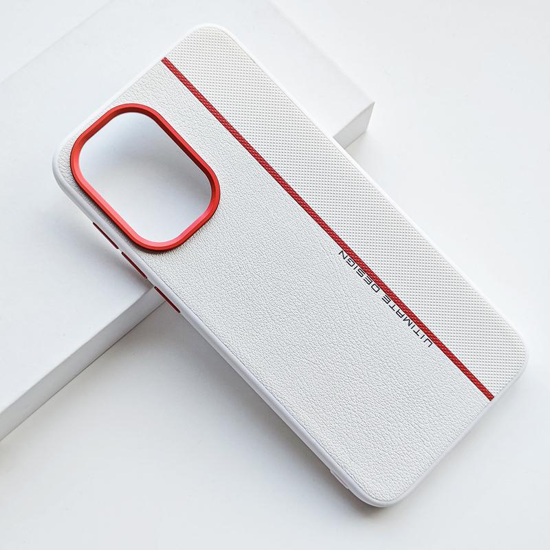 

For OnePlus Ace 6 6T 15R Case Fashion PU Plain Leather Colored Splicing Ultra-thin Protective Cover for One Plus ACE6 OnePlus Ace 6