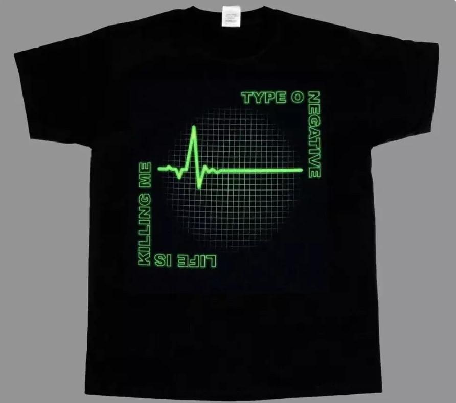 Футболка O Negative Life Is Killing Me Унисекс Футболка M