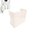 Pegboard Wall Mounted Display Multi Function Storage Rack Gas Water Heater Pipe Cover with Adhesive