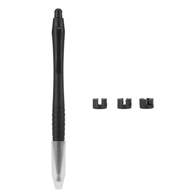 Pen Clip Type 4mm Writing Touch Stylus Mobile Phone Tablet High Precision Stylus Pen(Black)