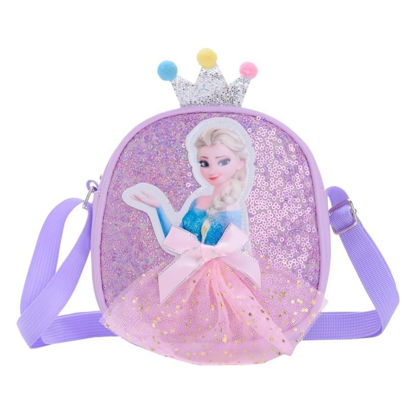 Charming Princess Style Nylon Crossbody Bag For Girls Perfect For Casual Use And Outdoor Adventures In Vibrant Colors