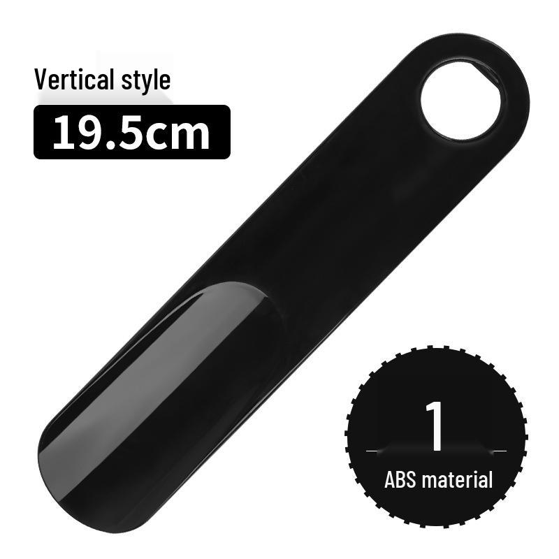 Solid Wood Long Handle Shoehorn - No-Bend Shoe Remover & Portable Puller