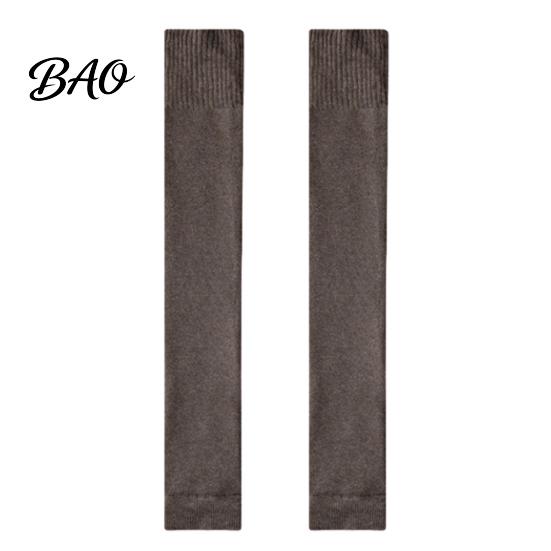Autumn Winter Fashion Leg Covers Thickened Over-the-knee Warmers for Women, Soft Thermal Sleeves, Outdoor Cold Protection Leggings Anti-slip Long Knee