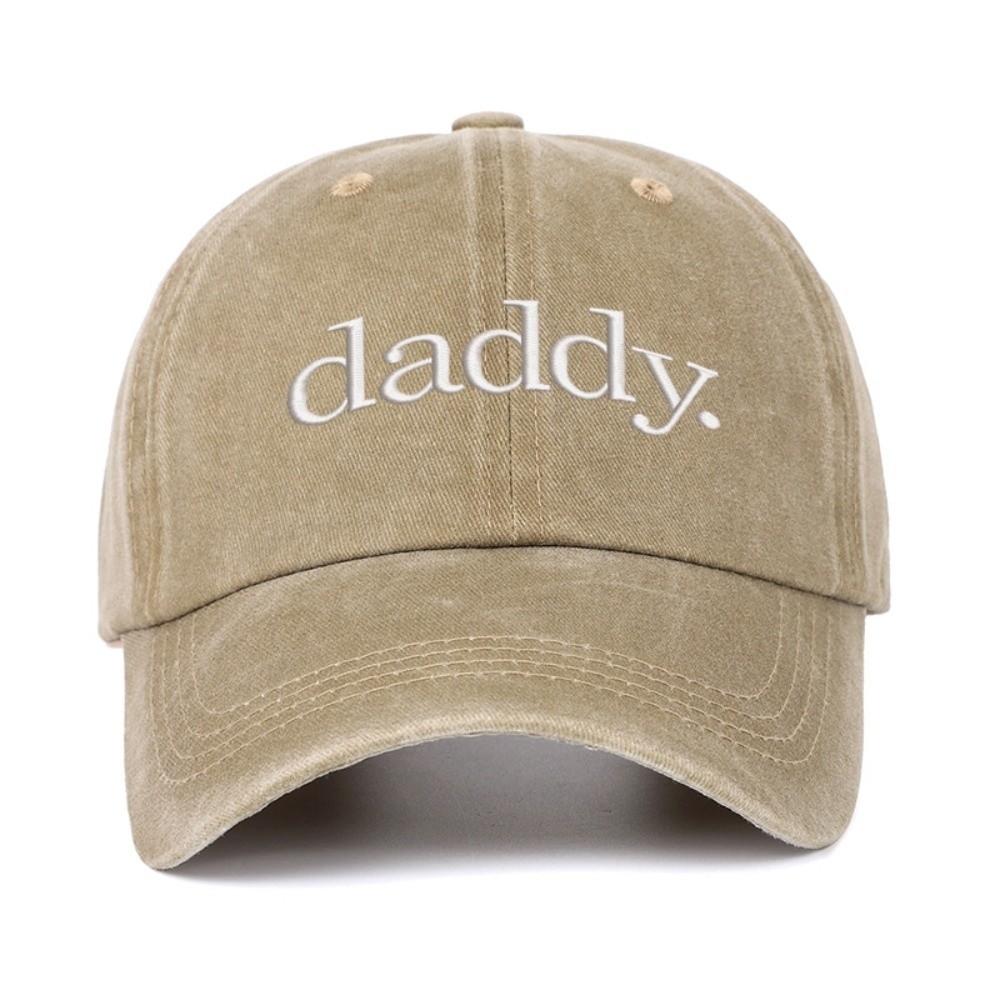 Adjustable daddy. Embroidery Caps Vintage Baseball Cap Fashion Sport Visors Cap  Father's Gift