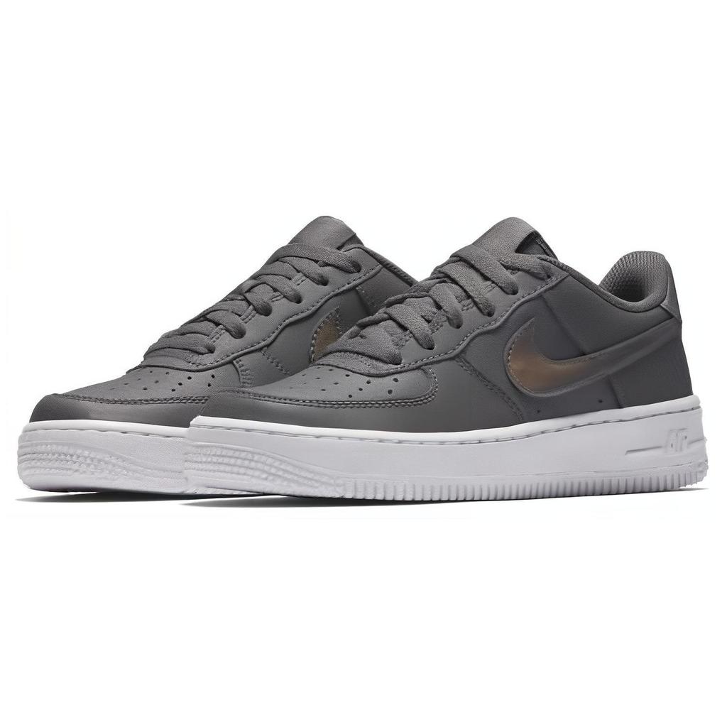 Nike Air Force 1 Gunsmoke Low top Skateboard Shoes Concrete Gray Unisex 314219-019