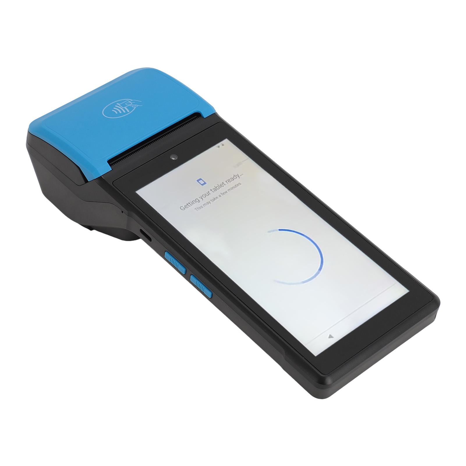 

POS PDA чековый принтер 5,5-дюймовый сенсорный экран 1080P 58 мм термопринтер POS чеков для Android