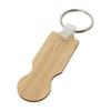 Ronan Bamboo Shopping Trolley Keyring