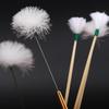 Eco-friendly Ear Picking Tool Set Gentle Goose Feather Massage Stick Polished Ear Scoop for Daily Ear Health Care