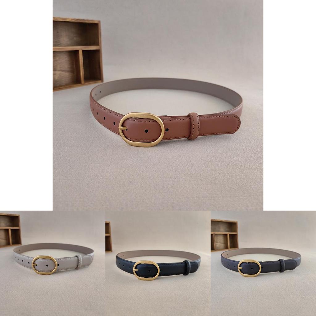 Twolayer Genuine Leather Belt For Women In Versatile Colors For Fashion And Office Style