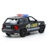 1/36 Scale Land Rover Range Rover Police SUV Vehicle Toy Car Alloy Diecast Car Model Toy with Pull Back for Children Gifts Toy Collection