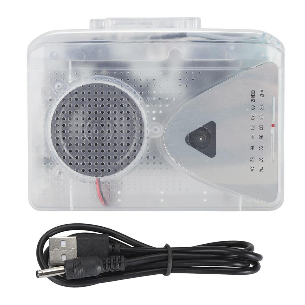 Převodník z kazety na MP3 Auto Reverse Clear Stereo 3,5mm Jack pro sluchátka Přenosné kazetové přehrávání
