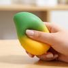 Simulation Mango Stress Ball, Stretchy & Color-Changing, Anti-Anxiety Fidget Toy for Gift & Desk Decor