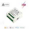 Work with Matter 16A WiFi mini Smart Switch Pass-through Disconnect Dual Control Outletorks Remote Control Timer HomeKit Alexa