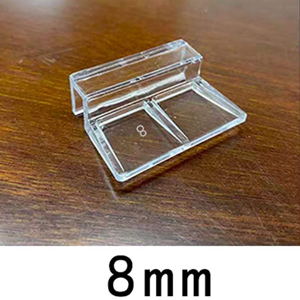10Pcs New Width 5/6/8/10/12mm Fish Tank Bracket Transparent Acrylic Glass Lid Clip Support Holders Clip Aquarium Accessories