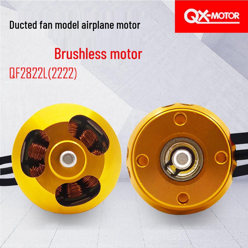 Qunxi 64mm 2822 3500KV Brushless Outrunner Motor for Model Aircraft EDF