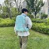 Schoolbag1011 Summer New Lightweight Hiking Waterproof Backpack Travel Outdoor Mountaineering Bag Camping Nylon Backpack