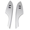 4PCS Car Door Window Switch Bezel Trim Window Glass Panel Armrest Lift Switch Button Cover for Toyota Corolla 2009-2013 -A08Q