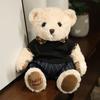 High Quality Soft Teddy Bear Plush Toys Tie Bear Doll T-shirt Paul Teddy Bear  Cute Pillow Animal Cushion Children Birthday Gift
