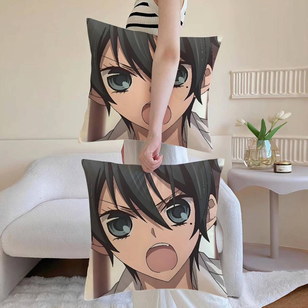 A-Anonimowy Hałas Poszewka na Poduszkę Sofa i Salon Dekoracyjne Poszewki na Poduszki Pyłoszczelne i Roztoczoodporne Niewidoczny Zamek Błyskawiczny