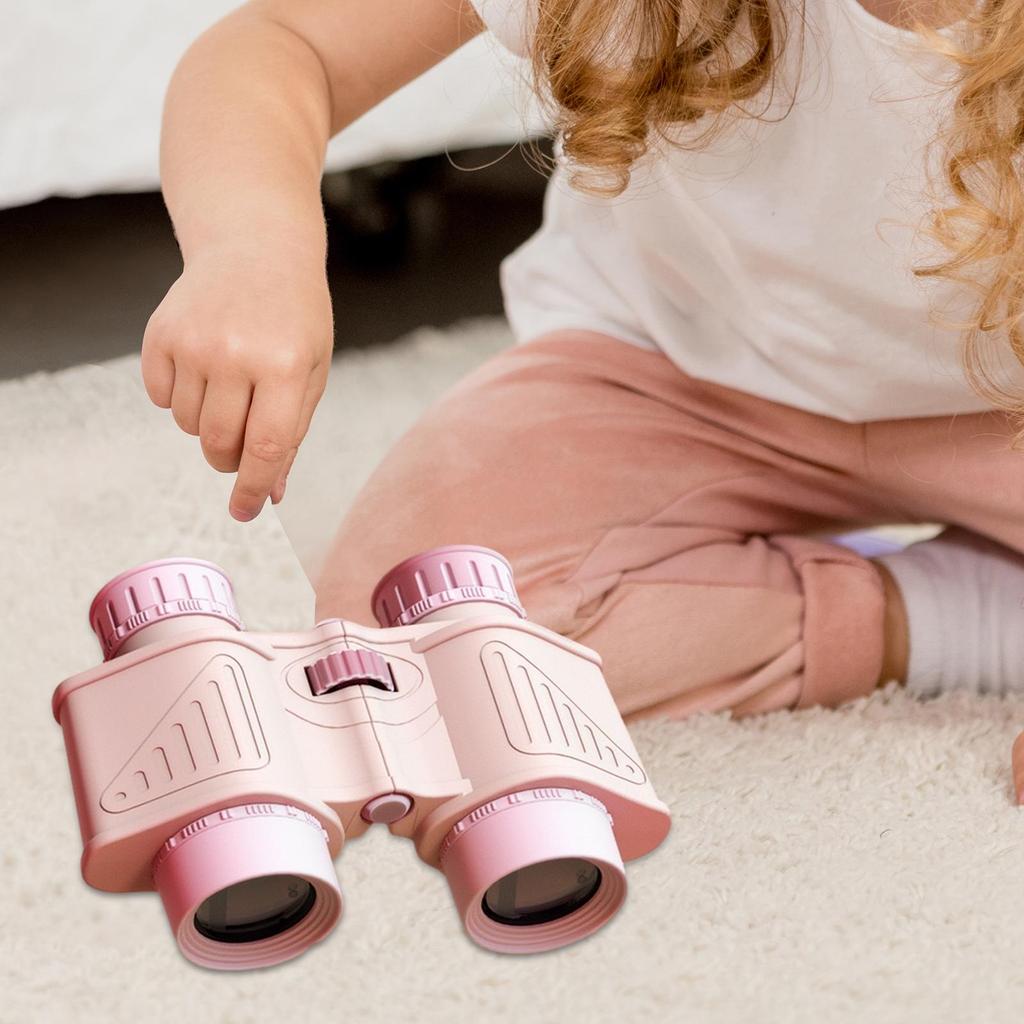 Kids Binoculars Children Magnification Toy Portable Shockproof Mini Compact Binocuolar for Presents