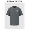 UR 2026 Herren Baumwoll-T-Shirt mit Stickerei eines Vogels