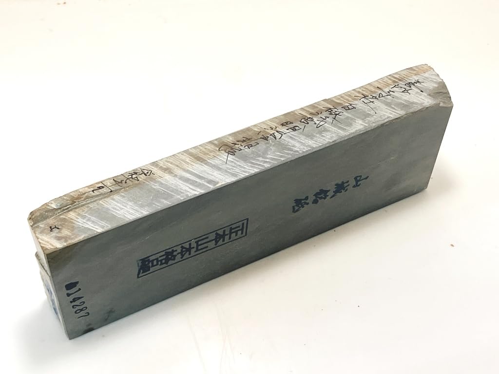 Natural Whetstone Shomotoyama Yamashiro Meiji Ukyo Ward Umegahata White Whetstone Asagi Period Mid-Meiji #87 /791g