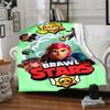 Brawl Stars Blanket Durable Comfort Great for Couch Sofa Bedding for All Occasions Modern Style Ideal Gift for Friends Family Couples Picnic