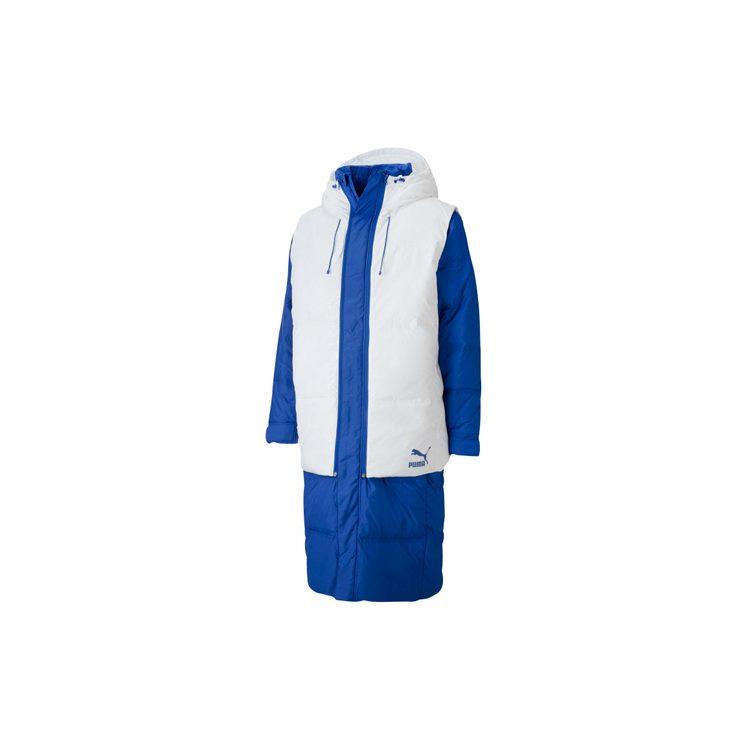 PUMA Layer Down Jackets Men's Sea Blue Hooded Moderate Other 598317-73