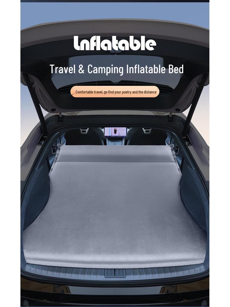 Xiaomi YU7SU7 Inflatable Car Mattress: Comfortable Rebound Sleep Pad for Camping and Travel