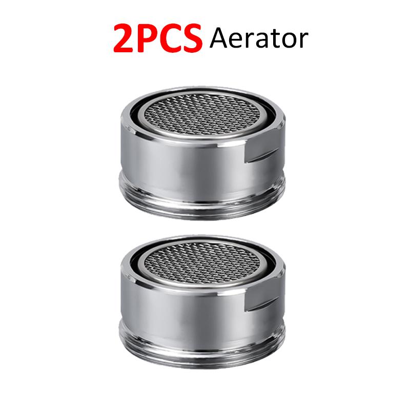 Neuer Küchen-Wassersparhahn-Luftsprudler Austauschbares M24 24mm Gewinde Mischdüse Badezimmerhahn Sprudler Filter Sprüher Luftsprudler