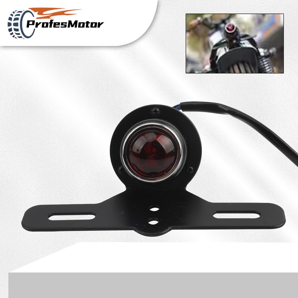 Universal 12V Motorcycle Brake Light Tail Light for Honda Harley Yamaha Cafe Racer Motocross Signal Light Modified Accessories