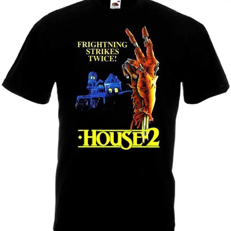 House V2 T Shirt Black Horror Movie Poster All Sizes S 5xl