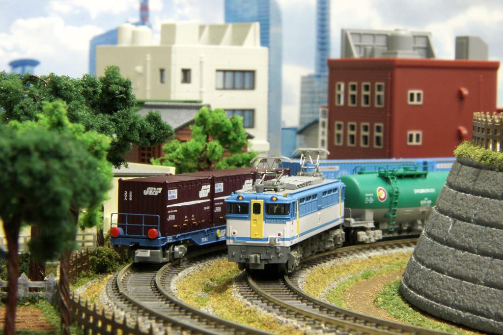 Rokuhan Z gauge EF65 тип 2000 серии 2127 JR Freight обновление цвета T035-6 Железнодорожная модель Электровоз