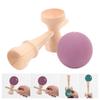 Kendama Wooden Kendama Toy Portable Kendama Improves Hand Eye Coordination with String for Indoor and Outdoor