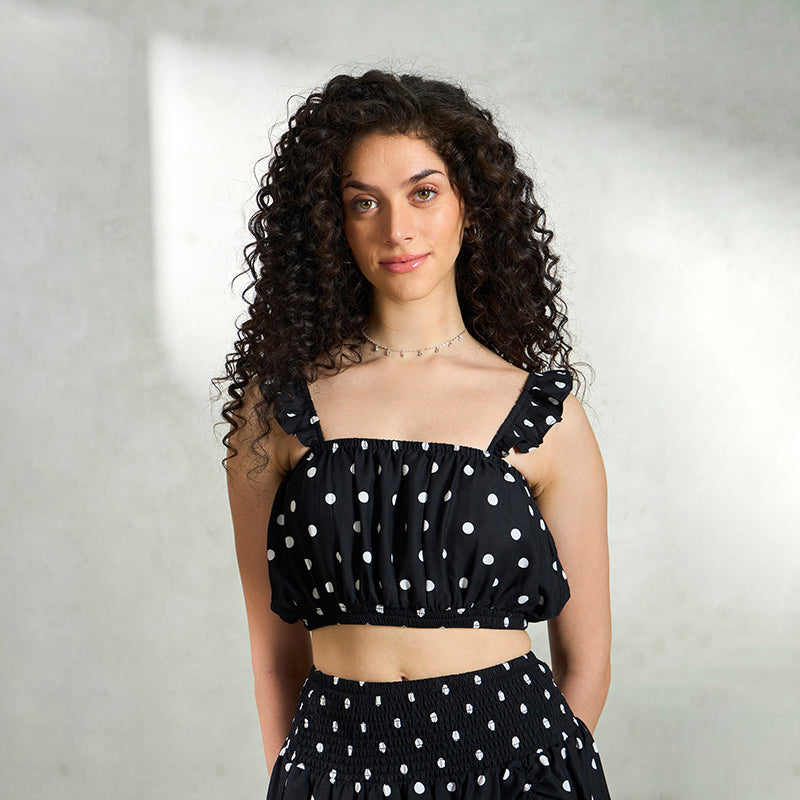 

Virgio Women Длина мини Na Regular Fit Square Top L чёрный