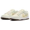 Nike Dunk Low Leite de Coco Cânhamo Tênis Femininos Creme Amarelo-Claro Verde-Claro FN7774-001
