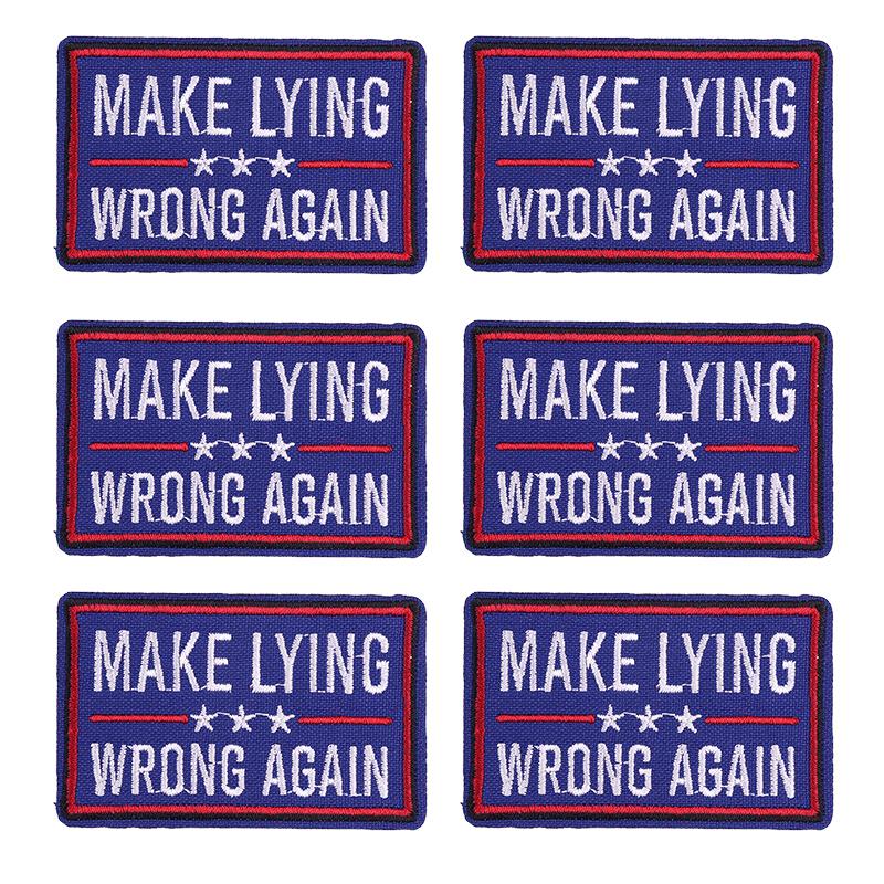 5pcs /Lots Letter Slogan Patch Letter Embroidered Patches Jackets Hats Sew Badges Patch Iron On Patches For Backpack Diy Stickers