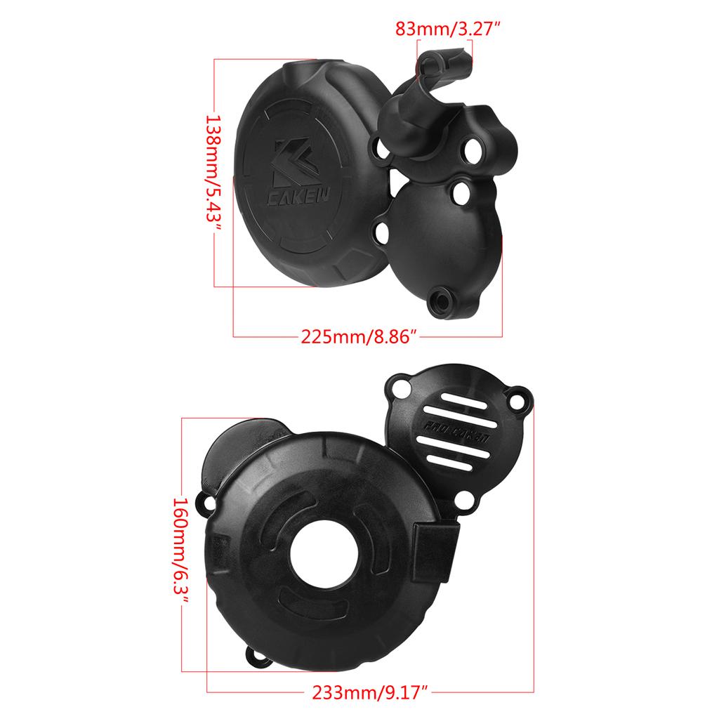 Verbeterde Motor Koppeling Deksel Beschermer Guard Auto Accessoires Eenvoudige Installatie Geschikt voor CBS300/CB250F 22.5cm/23.5cm